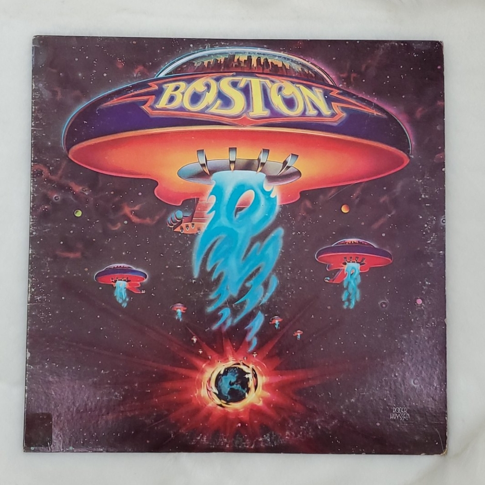 Vintage Epic  Boston vinyl record 1976